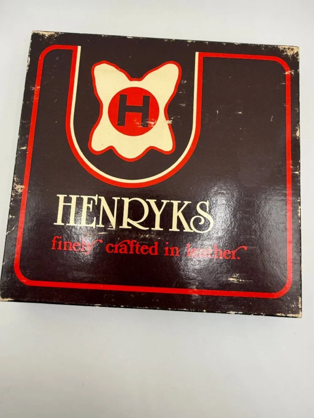 NIB Vintage Henryks Australian Handcrafted Leather Wallet